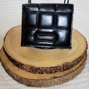 Poppy Grey Black Preston Wallet